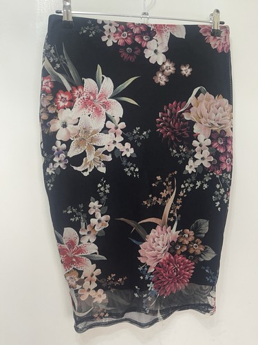 Floral skirt select size - floral,
