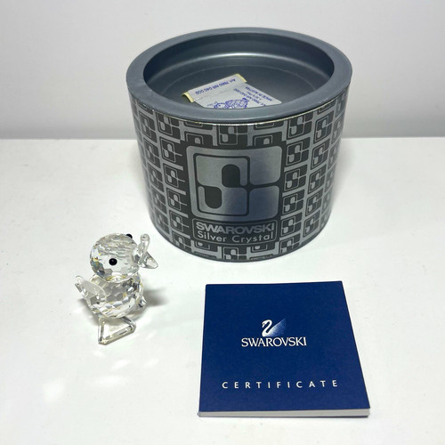 Swarovski crystal duck figure - swarovski,