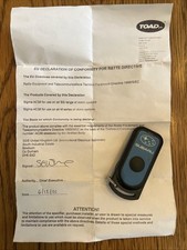 SIGMA SUBARU MPT 1340 1 BUTTON REMOTE ALARM KEY FOB 2 Impreza P1