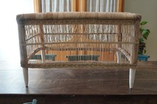 African Malawi Coffee Table by Hadeda, Rattan Bamboo NEW 