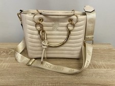 River Island cream nude gold