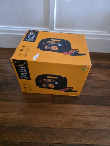 Halfords jump starter - halfords, 6-in-1