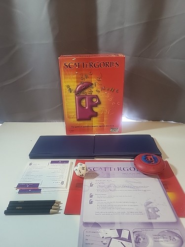 Scattergories family board - scattergories,