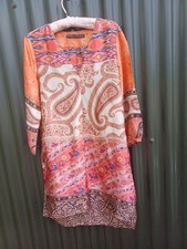 Paisley Print Caftan Dress