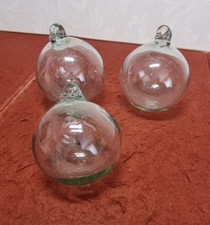 Vintage Glass Buoy x 3