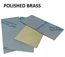 Metal Sheet Offcuts for Craft Material Stainless Steel Aluminium Polished Brass