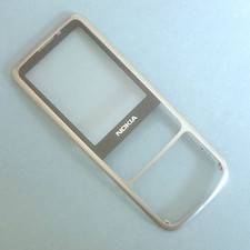 Nokia 6700c matt silver front+screen lens satin fascia housing Genuine