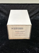 6" WATER GOBLET New In Box