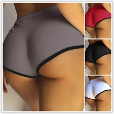 Women's Sexy Mini Hot Pants Yoga Shorts Butt Lift Scrunch Booty Sports Bottom AU