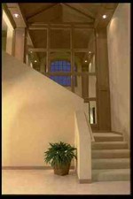 031003 Cathedral Ceiling With Glass Partition A4 Photo Print