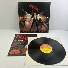 Judas Priest Unleashed In The East Vinyl Record EX/VG CBS 83852 1979 1st Press