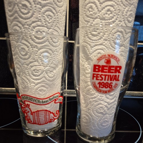 Norwich beer festival - beer, glasses