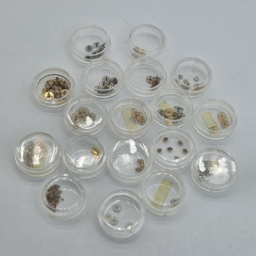 Various tiny watch parts - tiny,