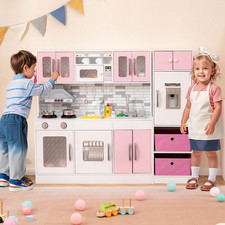 Wooden Kids Kitchen Playset
