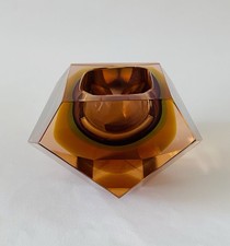 Murano Glass Bowl Sommerso