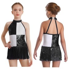 UK Girls Fringed Bodysuit