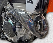 KTEG61 PRO CARBON EXHAUST GUARD SLIGHT 2nd STANDARD HEADER KTM SXF XCF 350 23-25