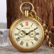Luxury Mens Vintage Wind up