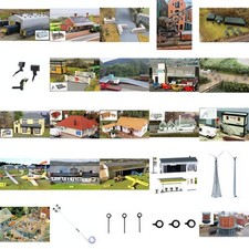 Gaugemaster Fordhampton OO Gauge Plastic Building Kits FULL Range Choice of Kits