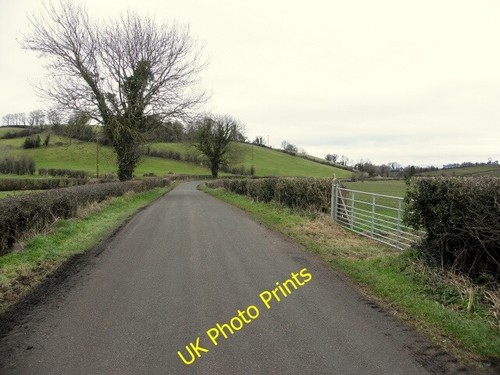 Photo 6x4 killynaul - killynaul, road