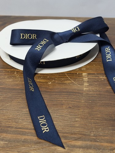 Dior navy blue satin - blue,