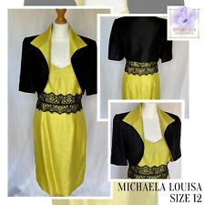 Wedding Guest Outfit Size 12 Michaela Louisa Dress Bolero Mother Bride Groom