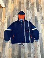 Vintage Mens Starter Jacket Hoodie 1/4 Zip Pullover Size L 90's