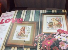 Labrador & Red Setter Dog Puppy Designs Cross stitch chart Only /1716