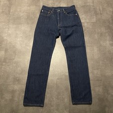 Levi’s 501 Men’s Dark Blue Denim Big E Button Fly Jeans W27 L30