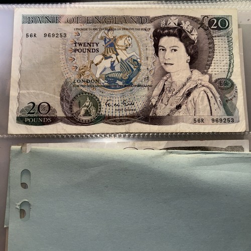 Twenty pound banknote - pound,