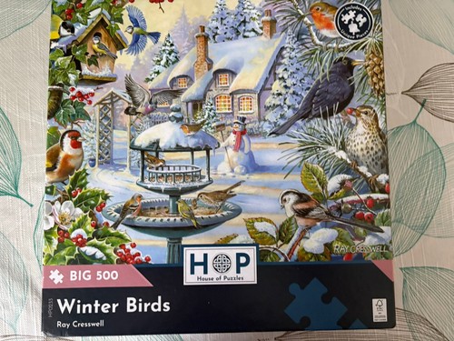 The house puzzles winter - the, of
