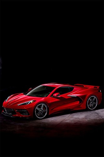 619627 red corvette stingray - 619627,