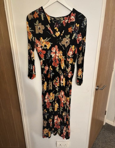 Zara trafaluc floral maxi - zara,
