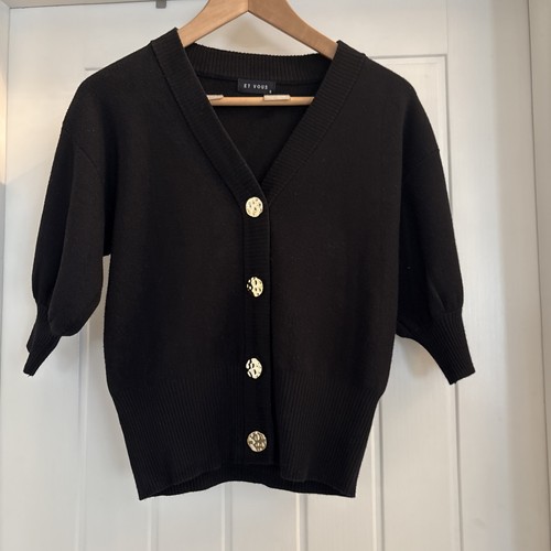 Black short sleeve - black,
