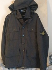 Stone Island  Jacket Short Parker Style Medium  Black