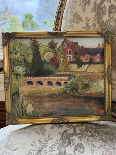 Vintage oil board wood - vintage,