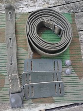 German WW2 GAS MASK Tin Straps