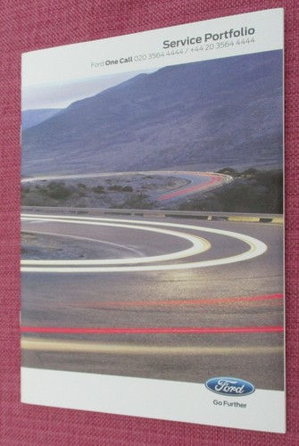 Ford service book - print),