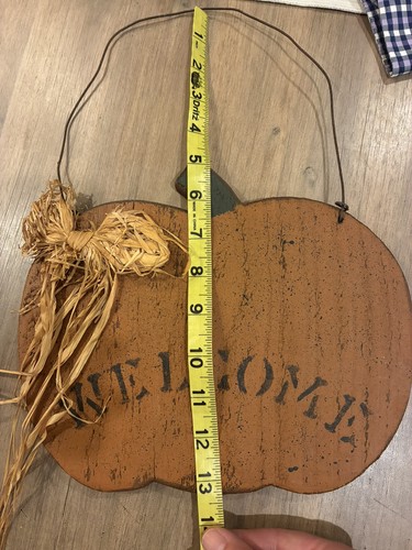 Primitive wooden pumpkin - primitive,