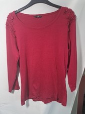 Ladies Raspberry top From M&Co