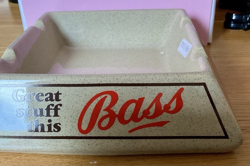 Vintage bass ashtray for pub - vintage,