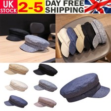 Women Men Cotton Linen Cap Hat