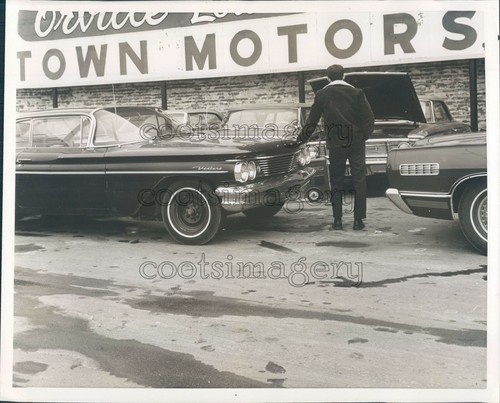 Press photo vintage - photo, town