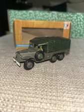 FJ FRANCE JOUET MILITARY DODGE 6x6 - ARMY GREEN L9.5cm - VERY GOOD - 87