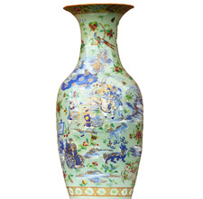 Chinese Vase Celadon Canton