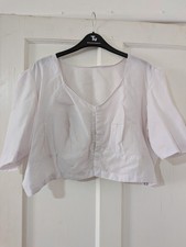 Indian Blouse Size 3XL White