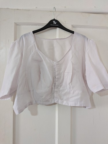 Indian blouse size - indian, white