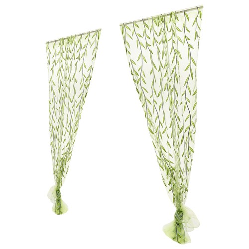Leaf pattern curtains voile - leaf,