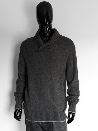 Men gant sweater grey - sweater,