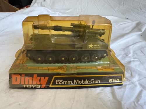 Dinky toys 155mm mobile gun - toys,